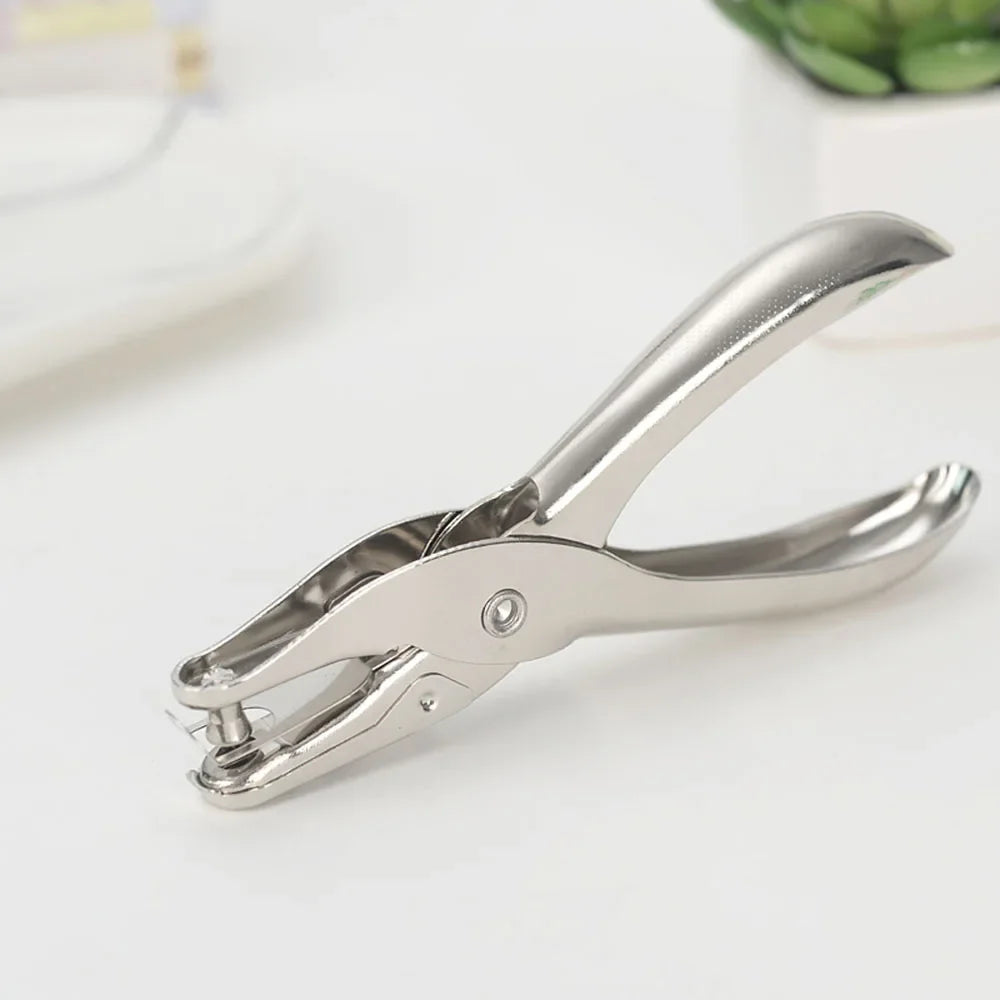 Single Hole Puncher Metal 3mm/6mm Pore Diameter Punch Pliers Hand Paper Scrapbooking Punches Punching Tools