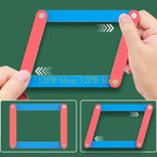 12PB Safe Plastic Geometry Demonstrator Modeling Tools With Connectors For Students Teachers And Architects