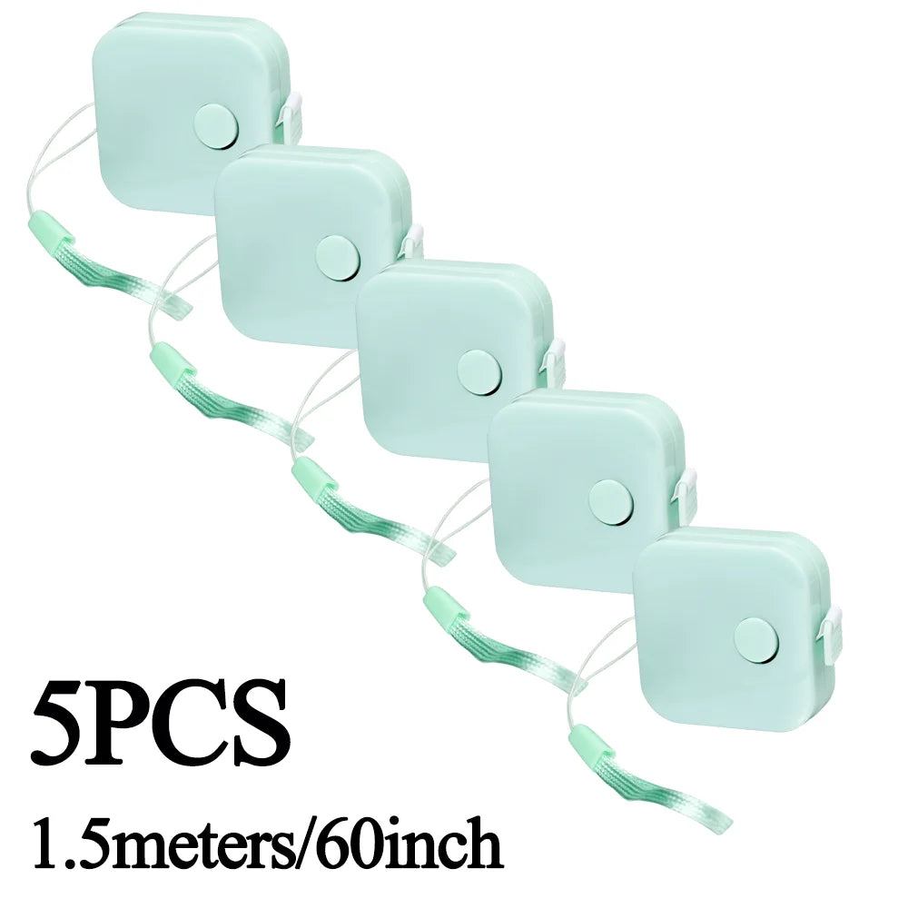 Retractable Soft Tape Measure Double-sided Measurement Ruler Portable Body Flexible Ruler for Weight Loss Medical Measurement