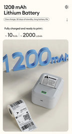Marklif X2 Portable Thermal Printer Mini Pocket Printer Self-Adhesive Sticker Labeling Machine Similar as B21 B1 Printer Noink