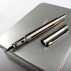 High Quality for Writing Fountain Pen 0.38mm EF Nib Stainless Steel Metal Inking Pen for Writing Signing Pen