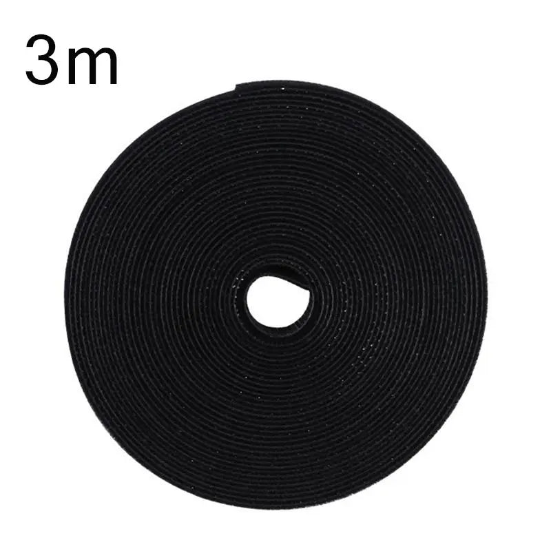 1/3/5M Cable Organizer Cable Management Wire Winder Tape Earphone Mouse Cord Management Ties Protector For iPhone Xiaomi Samsung