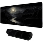 Night Moonlight Large Cool Mouse Pad Laptop Non-Slip Esports Office Desk Mat Game Player Mousepad Mini PC Desktop Accessories
