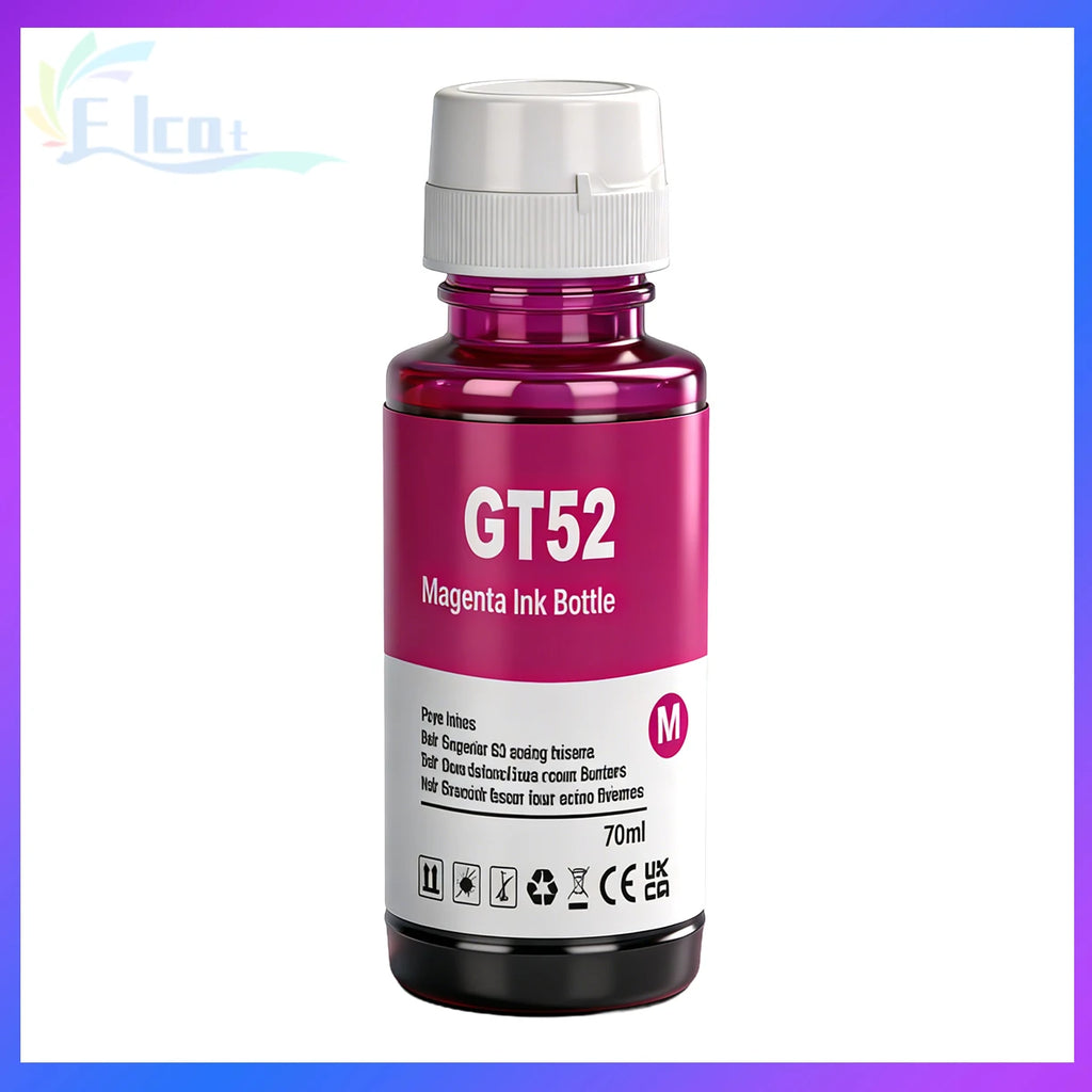 GT52 GT53 Refill Ink For HP GT51 GT52 GT53 Ink For HP 115 118 310 410 415 500 515 518 530 750 790 GT5810 5820 GT5810 Printer Ink