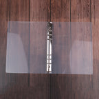 Creative transparent twill pp binder shell a6 a5 six-hole b5 nine-hole folder