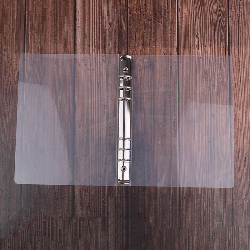Creative transparent twill pp binder shell a6 a5 six-hole b5 nine-hole folder