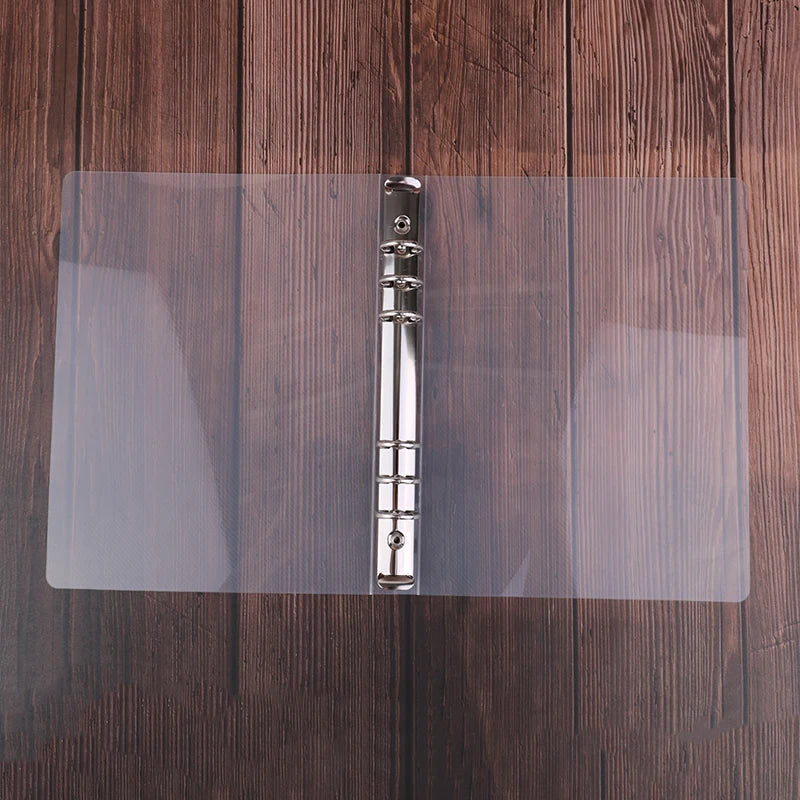 Creative transparent twill pp binder shell a6 a5 six-hole b5 nine-hole folder