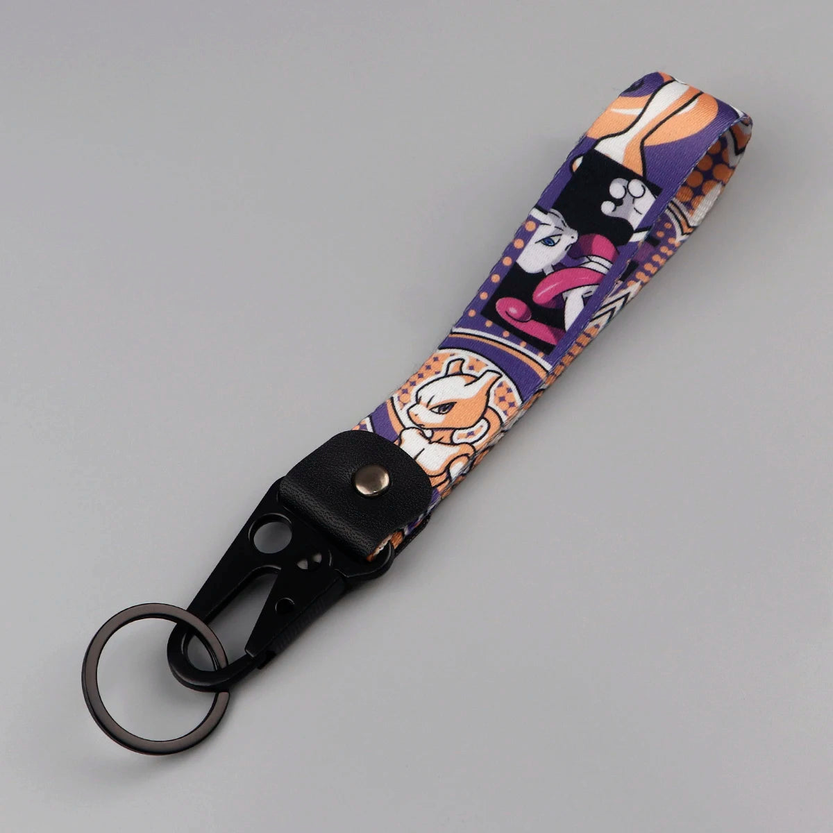 Popular Anime Cartoon Eagle Beak Key Tag For Motorcycles Cars Backpack Chaveiro Gengar Keychain Keyring Accessory Friends Gift