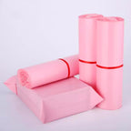 100PCS Lovely Baby Pink Poly Mailer Adhesive Envelope Shipping Bags DIY Bra Skirt Shoe Box Toys Present Gift Packaging Pouches