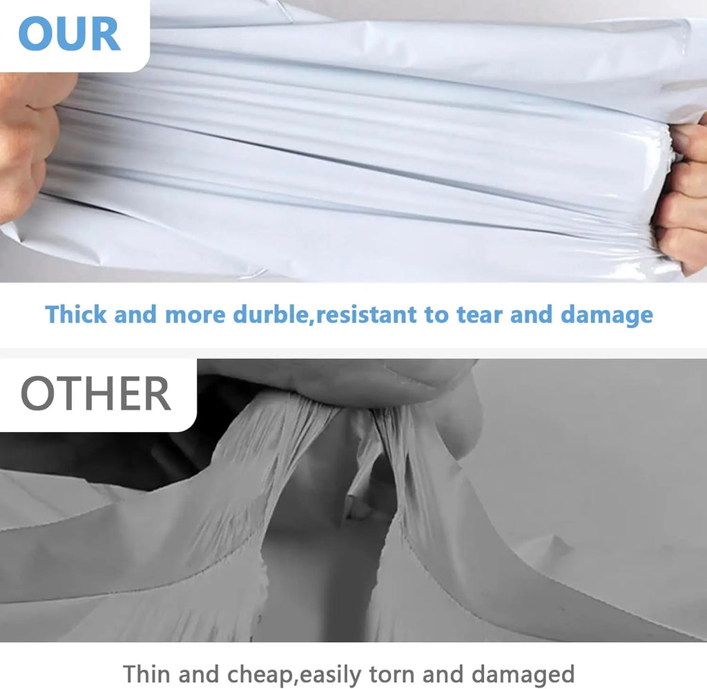 10-40Pack Business Poly Mailers Self Adhesive Shipping Envelopes Tear-Proof Waterproof Poly Bags for Packaging Mailing Bags