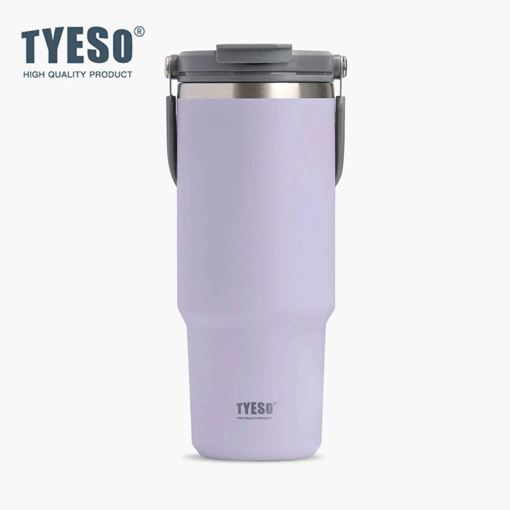 Tyeso 1200ML Vacuum Flasks Stainless Steel Coffee Cup Cold Hot Double-layer Insulated Tumbler Thermo Water Bottle Car Travel Mug