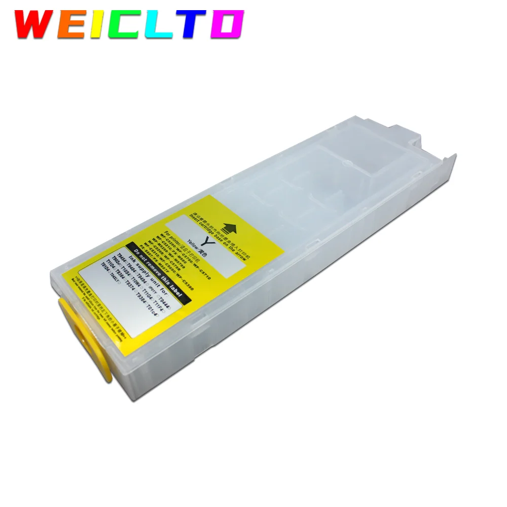 600ML+320ML Empty Refill Ink Cartridge For Epson Workforce Pro WF-C5390 WF-C5890 WF-C5810 WF-C5310 Printer No Chip