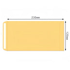 50PCS Thick Yellow Self Seal Kraft Envelopes Self Adhesive Cash Security Envelopes for Coins Seeds Cards Stamps Storage