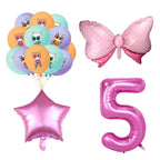 Superkitties Happy Birthday Party Decor Paw Meow Cat Super Kitties Tableware Tablecloth Plate Cup Gift Set Kid Party Supplie Toy