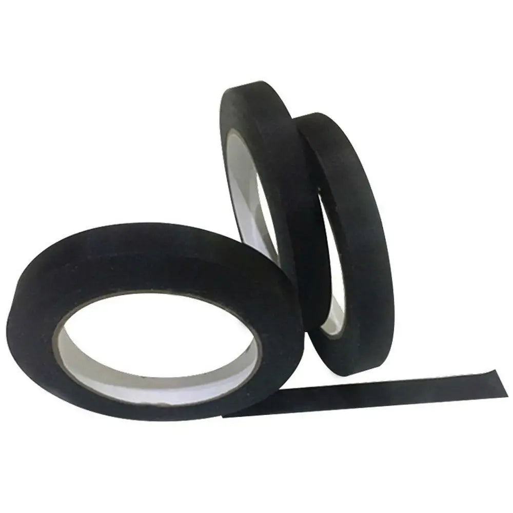 50M/Roll Nylon Reinforced Tape 5/10/20/40mm Width Black Single-sided Self-adhesive Tape For Shoe Handbag Oxford Cloth Tape