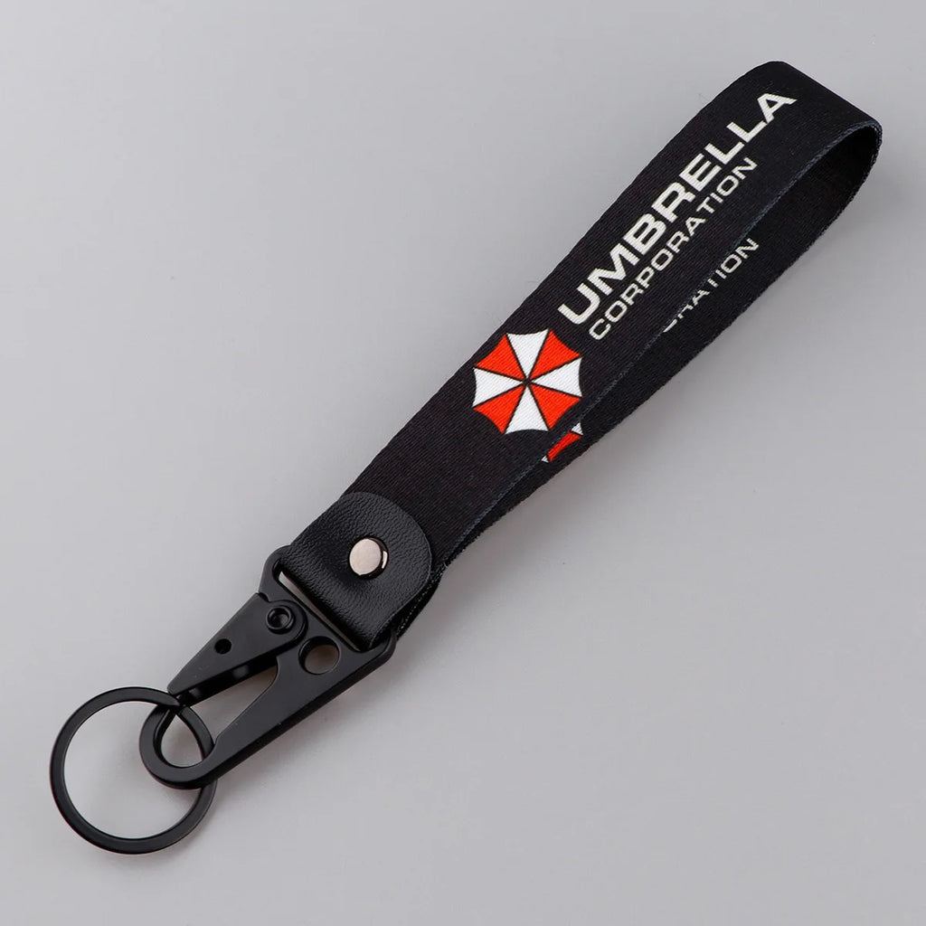 Umbrella Movie Wrist strap Cellphone lanyard Straps Clothing Keys Chain ID cards Holder Lanyards