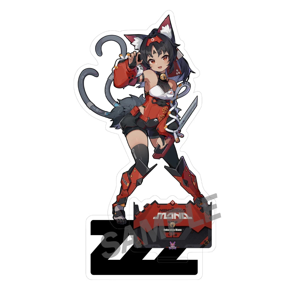 Game Zenless Zone Zero Ye Shun­guang Dialyn Hoshimi Miyabi Anime Acrylic Stand Model Plate Keychain Desk Decor Collection gift