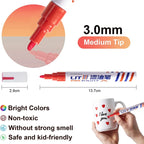 Car Paint Scratch Repair Pen For Cars Coat Scratches Touch Up Remover Tire Oily Mark Pen Waterproof Paint Pencil Car Accessories