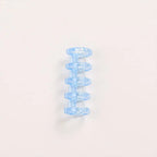10Pcs Binding Spines Snap Split Binder Rings Learning Cards A4 A5 A6 Notebook Loose Leaf Stationery Office Supplies Plastic