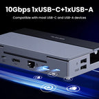 UGREEN 4K60Hz HDMI USB C HUB Docking Station for Steam Deck Type-C to RJ45 PD100W 10Gbps USB-A/C for iPad ROG Ally Legion Go PC