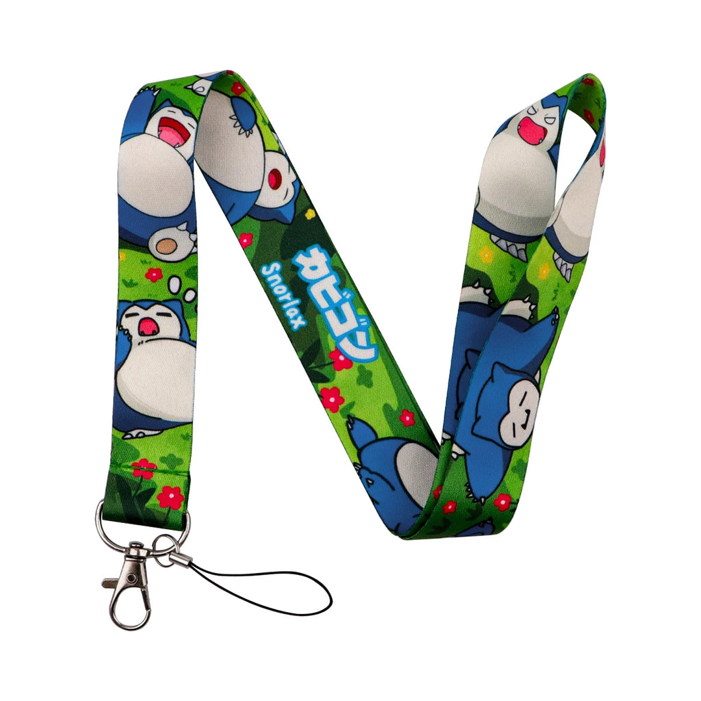 Cute Anime Lanyards For Key Neck Strap Lanyards ID Badge Holder Keychain Key Holder Hang Rope Keyrings Accessories Gifts