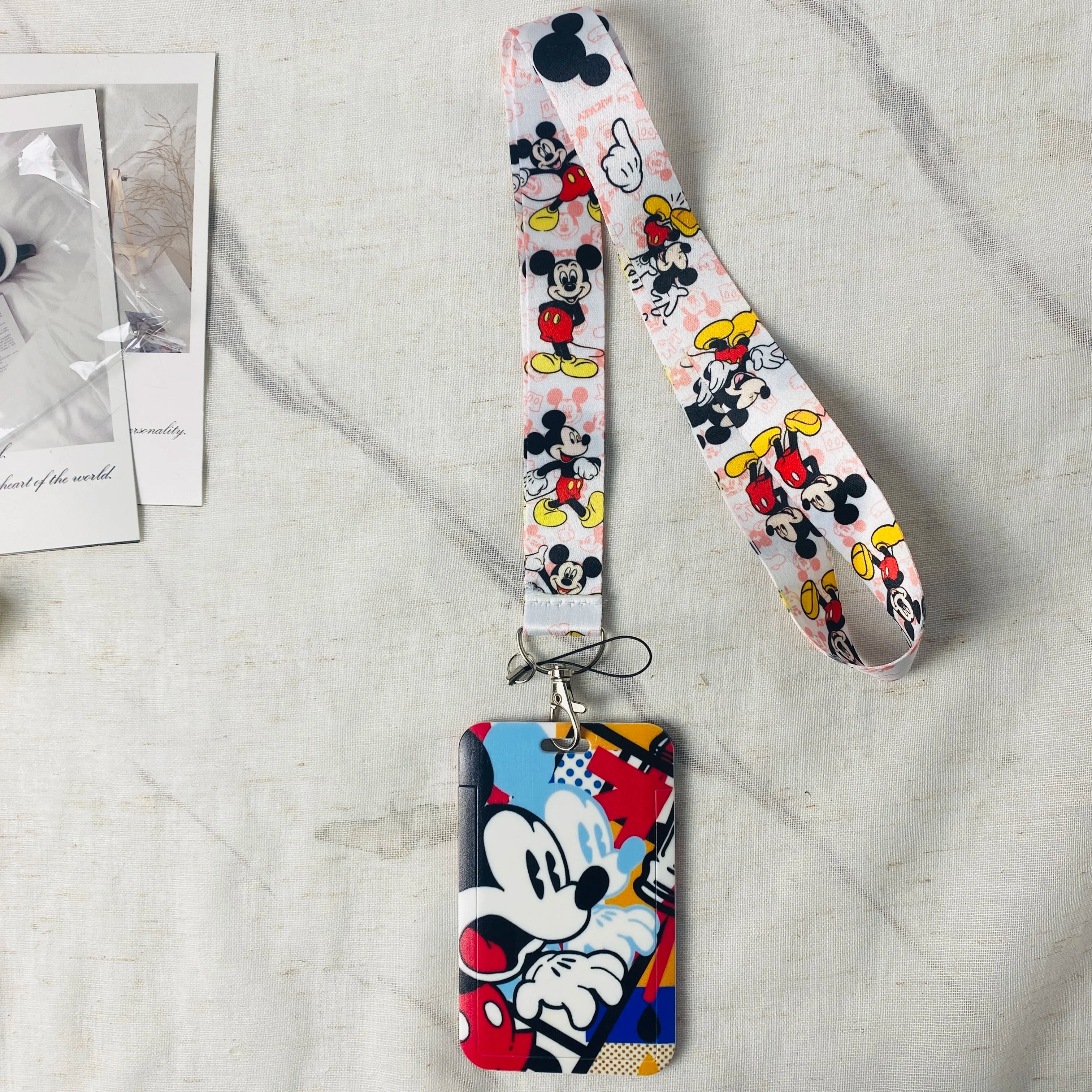 Anime Strap Lanyard for Keys Keychain Badge Holder ID Credit Card Pass Hang Rope Lariat Mobile Phone Charm Accessories