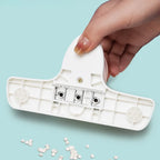 KW-TRIO Multi-Colored Loose-Leaf Hole Punch with 4mm Small Aperture Multi-Hole Punch with Ruler Design Portable Hole Punching