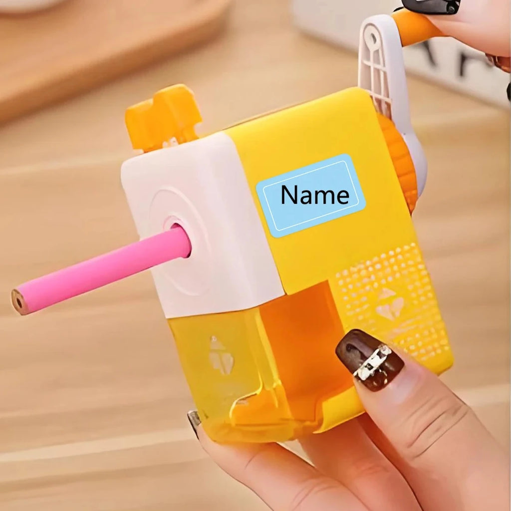 800Pcs Waterproof Self-adhesive Label Stickers Colorful Handwritten Name Index Sticker