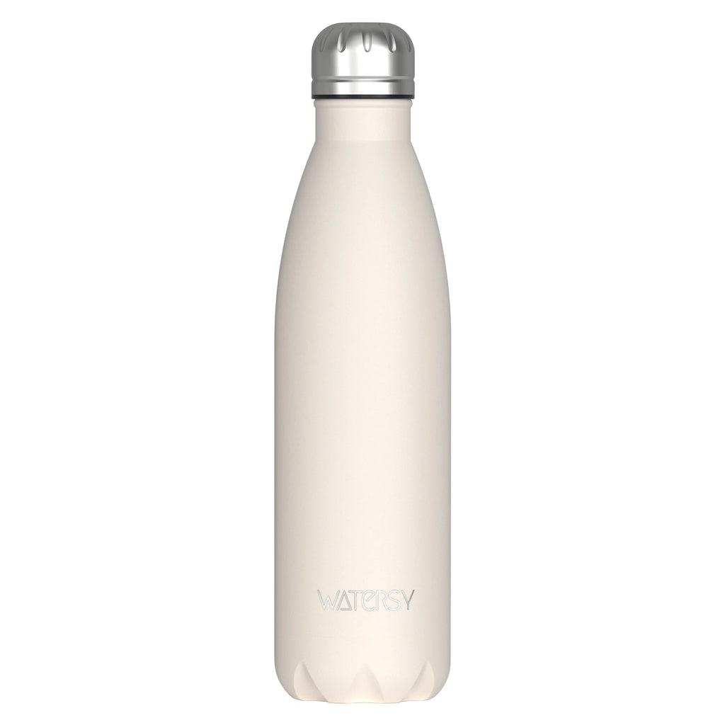 WATERSY 500ml Stainless Steel Water Bottle Insulated Vacuum Flask Double Wall Thermal Cup Keep Cold Hot Sports Kettle