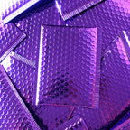 30pcs/lot Rose Gold/Silver/Purple/Blue Packaging Shipping Bubble Mailer Plastic Padded Envelopes Gift Bag Mailing Envelope Bag