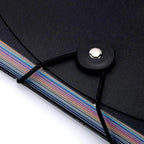Rainbow File Folder A4 Size Portable Multilayer Accordion Organizer Document Holder for Students Office School Use