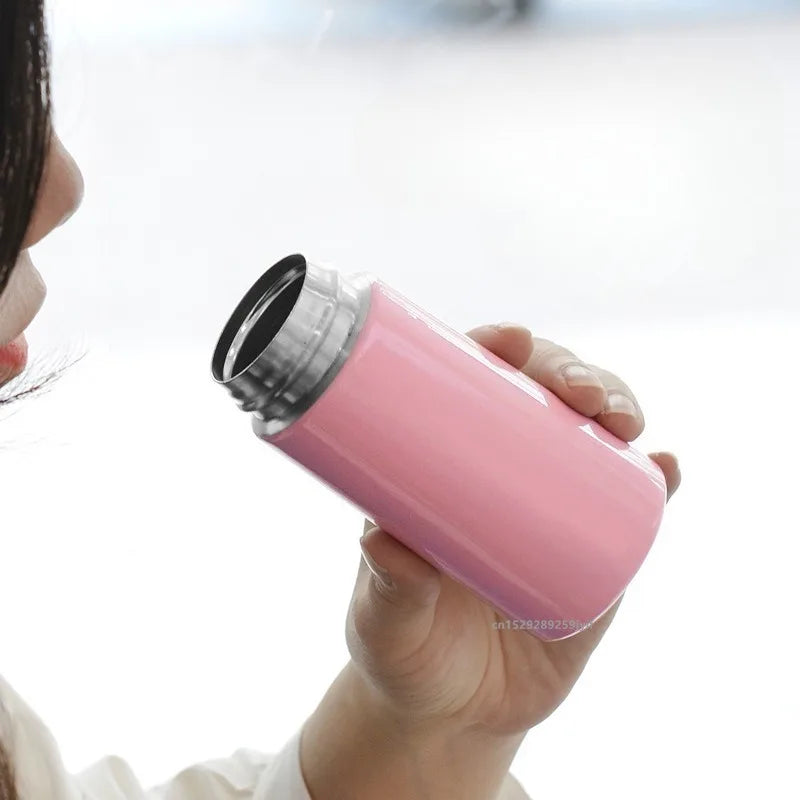 160ml 304 Stainless Steel Insulated Cup Mini Pocket Cup Portable Travel Cup For Outdoor Camping Hiking Thermos Bottle