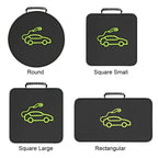 Portable Waterproof EV Charging Cable Storage Bag, Fire Resistant Organizer for Electric Car Jumper Wire Plug & Socket