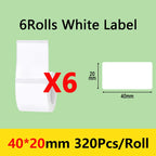 Niimbot B21/B1/B203 Mini Bluetooth Thermal Printer Anti-Oil Sticker Waterproof Adhesive Label Paper For Office Tag Labels Maker