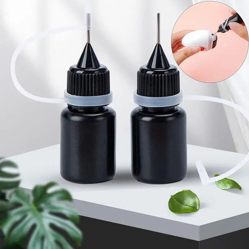 5ml Black Ink Oil Refills For Stamp Multifunctional Practical Stamp Roller AccessoriesWaterproof Privacy Protective Supplies