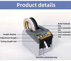 Automatic Tape Dispenser Adjustable Length Tape Cutting Machine Auto Tape Dispenser for Packaging Tape Dispenser