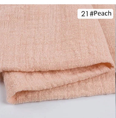 6PCS 43x43cm Dinner Table Rustic Decor Muslin Tea Towels, Birthday Decore Retro Cotton Cheesecloth, Cotton Gauze Wedding Napkins