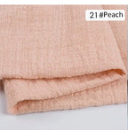 6PCS 43x43cm Dinner Table Rustic Decor Muslin Tea Towels, Birthday Decore Retro Cotton Cheesecloth, Cotton Gauze Wedding Napkins