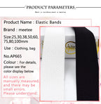 1/2/3Meters 2.5-10cm Elastic Band for Sewing Skrit Belt Waistband Tape Rubber Bands DIY Clothing Garment Accessories