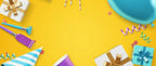 Magical Unicorn Tablecloth 54x108''-Disposable Waterproof Plastic for Girls Birthday&Baby Sprinkle | Glitter Rainbow Party Decor
