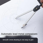 M&G Student Exam Drawing set (Compass + eraser + pencil + lead + ruler 4-piece set) 8-piece stationery set