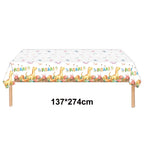 Dinosaur Plastic Tablecloth Dinosaur Birthday Party Table Covers Boy Birthday Baby Shower Party Decorations Supplies Picnic