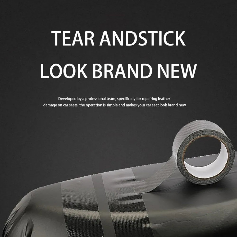 5m/10m Heavy Duty Waterproof Black Duct Tape Strong Adhesive Gaffer Tape for Repairs Sealing Indoor Outdoor Use Hand Tearable