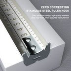 Water Proof 3/5/7.5M Metric Tape Measure Stainless Steel Anti-corrosion Retractable Ruler Hollow Design for Woodworking