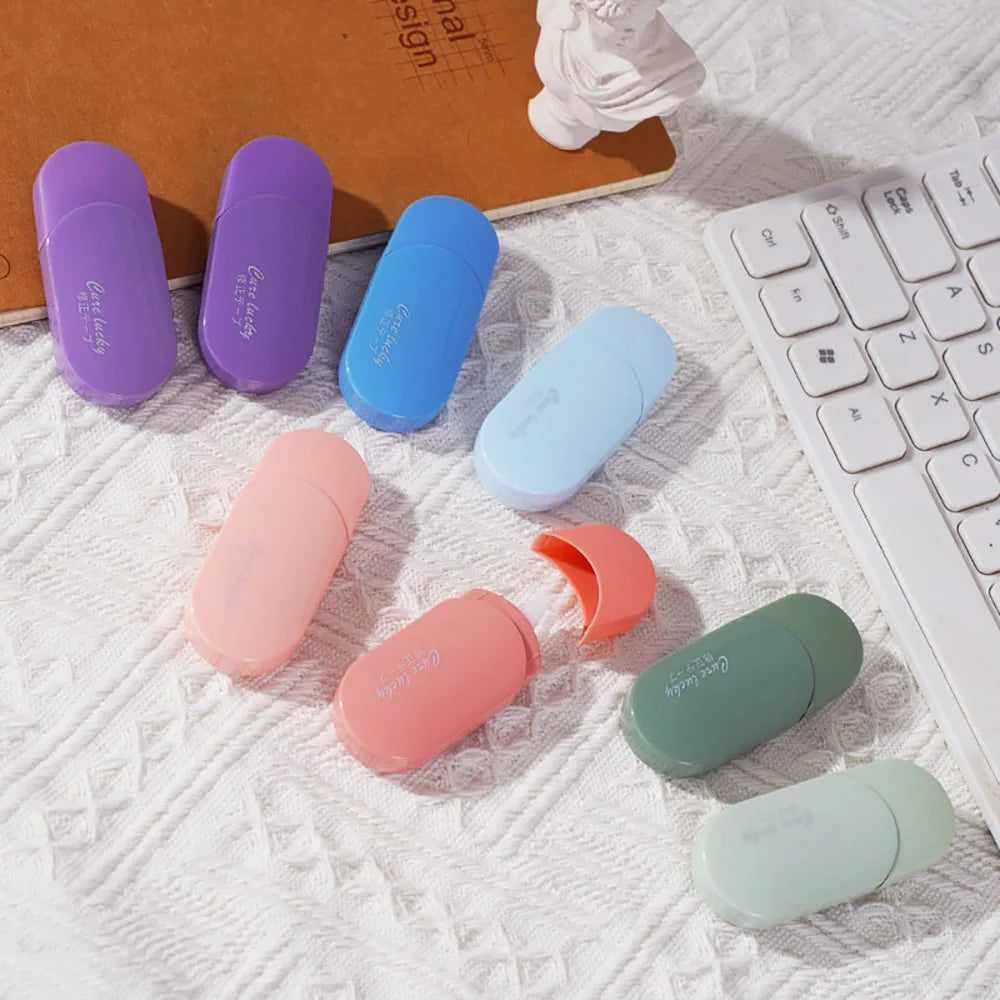 Correction Tape Set High Appearance Level 6 Packs Correction Tape Large Capacity Students With Correction Tape Study Stationery