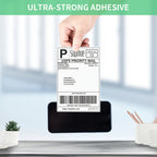 500/1000 Sheets 4''x6'' White Thermal Label Paper for Thermal Label Printers Logistics Shipping Labels 100x150mm