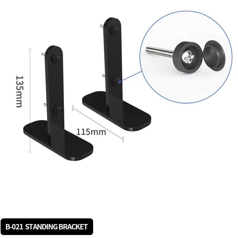 Desktop Standing Pegboard For Home And Office Use. Freely Combinable Accessories For Organizing Stationery.