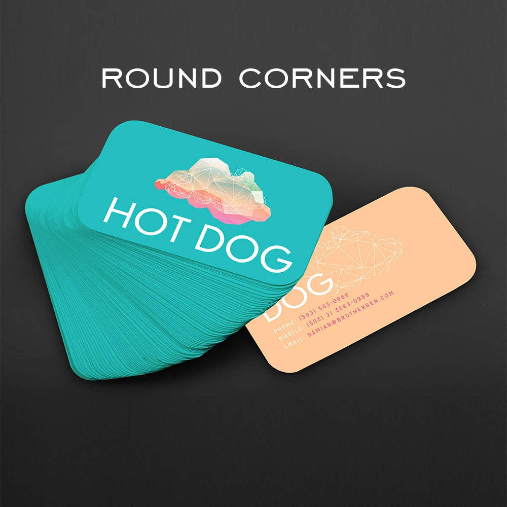 200PS High-End Business Card Production Printing Customized Color Double-Sided Card Printing Business Card Design