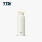 TYESO Thermos Bottle Car Insulated Flask Water Tumbler for Outdoor Sports Travel Vacuum Flasks Stainless Steel Thermal Cup