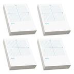 4 Books Number Practice Notebooks Dual Use for Math Exercises Graph Sheet Drawing Papers Xy Coordinate Notepad Math